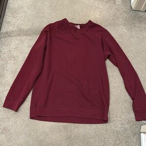 Junk Food burgundy long sleeve // size large